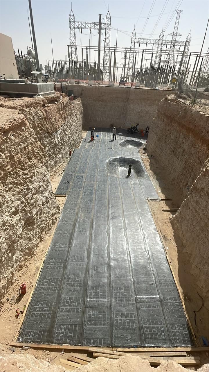 ASDCO engineer overseeing excavation works
